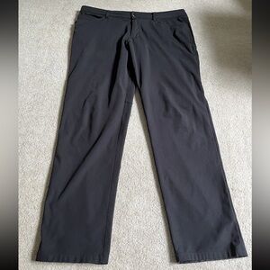 Lululemon Mens Black Warpstreme ABC Pants Sz. 36